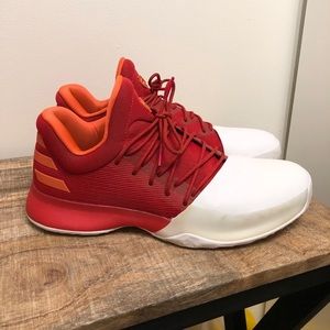 Adidas James Harden Vol. 1 red basketball shoes 11